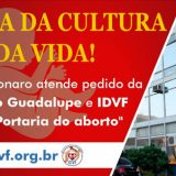 VITÓRIA DA CULTURA DA VIDA!